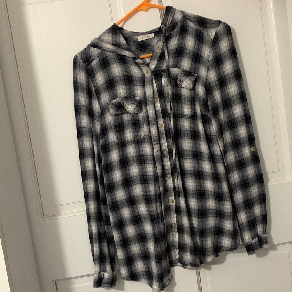 Thin flannel
